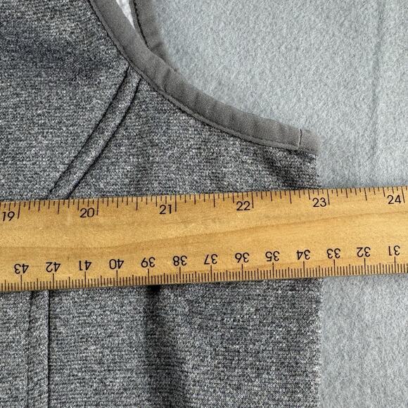 IZOD Advantage Performance Stretch Gray Full Zip Fleece Vest Men’s L - Picture 8 of 10